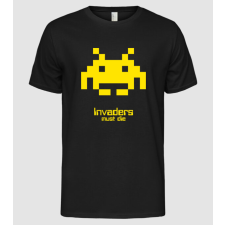 Pólómánia Invaders Must Die 1C.eps - Férfi Alap póló férfi póló