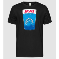 Pólómánia Jaws Fogak paródia póló - Férfi Alap póló férfi póló