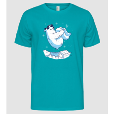 Pólómánia Jegesmedve Bomba ugrás - Férfi Alap póló