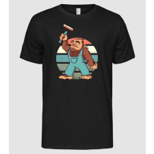 Pólómánia Jeti Szobafestő - Férfi Alap póló férfi póló