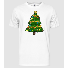 Pólómánia Karácsonyfa - Férfi Alap Póló férfi póló