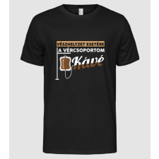 Pólómánia Kávé a vércsoportom - Férfi Alap póló férfi póló