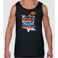 Pólómánia Készülök a nyárra - Férfi Ujjatlan Trikó férfi póló