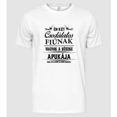 Pólómánia Két csodálatos fiú büszke Apukája - Férfi Alap póló