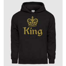 Pólómánia King - Férfi Kapucnis Pulcsi