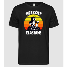 Pólómánia Kisvakond - Beszólt Elástam Retro - Férfi Alap póló férfi póló