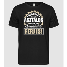 Pólómánia Kiváló asztalos és csodálatos férj - Férfi Alap póló