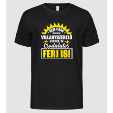 Pólómánia Kiváló villanyszerelő és csodálatos férj - Férfi Alap póló
