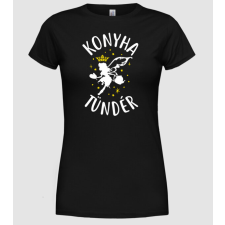 Pólómánia Konyhatündér - Női Kerek nyakú Póló női póló
