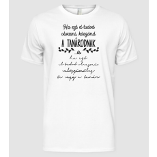 Pólómánia köszönd a tanárodnak_02 - Férfi Alap póló