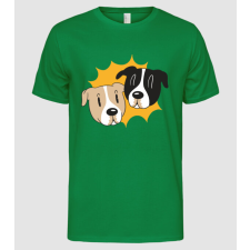 Pólómánia Kutya Fejek - Férfi Alap póló férfi póló