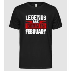 Pólómánia Legends february - Férfi Alap póló