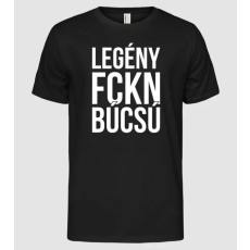 Pólómánia Legény FCKN búcsú - Férfi Alap póló