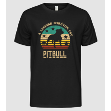 Pólómánia Legjobb barátom egy pitbull - Férfi Alap póló