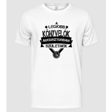 Pólómánia Legjobb KÖNYVELŐ csillagos szülinapos AUGUSZTUS - Férfi Alap póló férfi póló