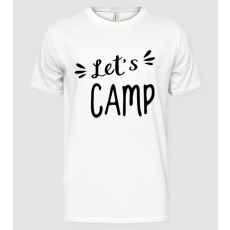 Pólómánia Let's camp - Férfi Alap póló