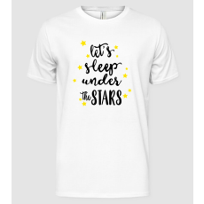 Pólómánia Lets sleep under the stars  - Férfi Alap póló