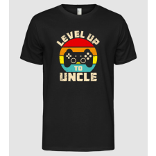 Pólómánia Level Up Uncle - Férfi Alap póló férfi póló