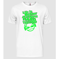 Pólómánia Life is better - Férfi Alap Póló férfi póló