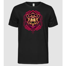 Pólómánia Lion geometry - Férfi Alap póló