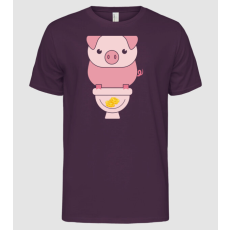 Pólómánia Little Pig - Férfi Alap póló