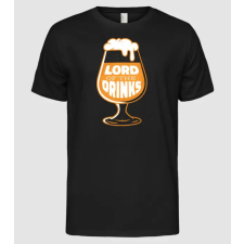Pólómánia Lord of the Drinks Sör - Férfi Alap póló férfi póló