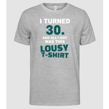 Pólómánia Lousy T-shirt 30 - Férfi Alap póló férfi póló