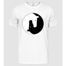 Pólómánia Lovas ying-yang - Férfi Alap póló férfi póló