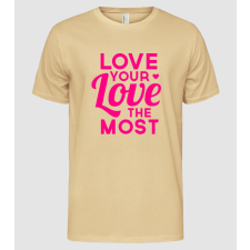 Pólómánia love most - Férfi Alap póló férfi póló