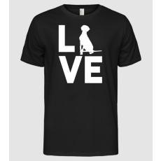 Pólómánia LOVE Vizsla  - Férfi Alap póló