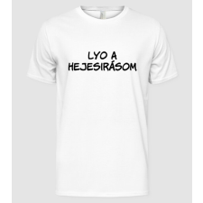 Pólómánia Lyo a hejesirásom - Férfi Alap póló férfi póló