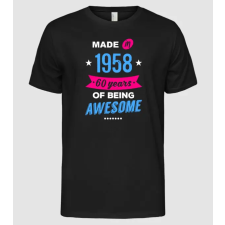 Pólómánia made in 1958 - 60 years of being awesome - Férfi Alap póló férfi póló