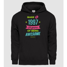 Pólómánia Made in - 1997 - Férfi Kapucnis Pulcsi
