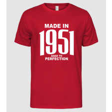 Pólómánia Made in perfection 1951 - Férfi Alap póló férfi póló