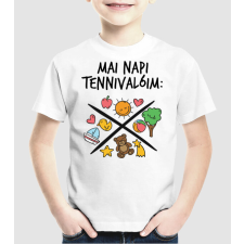 Pólómánia Mai napi tennivalók - Uniszex Gyerek Póló gyerek póló