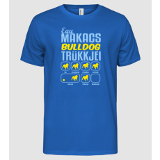 Pólómánia Makacs angolbulldog - Férfi Alap póló