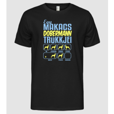 Pólómánia Makacs dobermann - Férfi Alap póló