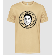 Pólómánia Make humanity a Multiplanet species Elon Musk - Férfi Alap póló