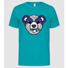 Pólómánia Mandala Panda - Férfi Alap póló férfi póló