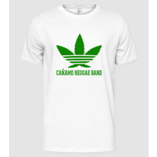 Pólómánia Marijuana adidas reggae band - Férfi Alap póló férfi póló