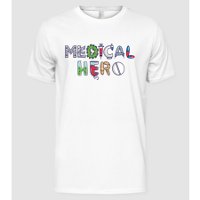 Pólómánia Medical Hero - Mindennapi Hősök - Férfi Alap póló férfi póló