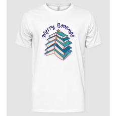 Pólómánia Merry Bookmas Könyves Karácsony - Férfi Alap póló