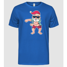 Pólómánia Mikulás Floss DAB tánc - Férfi Alap póló férfi póló