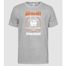 Pólómánia Minden asztalos egyenlő ÁPRILIS - Férfi Alap póló férfi póló