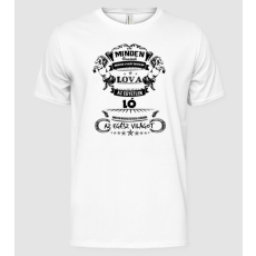 Pólómánia Minden_lovasnak2c - Férfi Alap póló