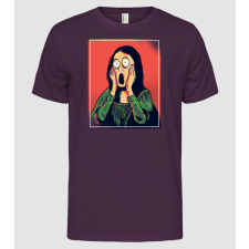 Pólómánia Mona Lisa Sikoly - Férfi Alap póló férfi póló