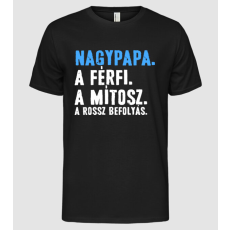 Pólómánia Nagypapa, a rossz befolyás - Férfi Alap póló