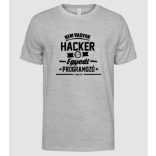 Pólómánia Nem vagyok hacker, én egy egyedi programozó vagyok - Férfi Alap póló férfi póló