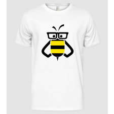 Pólómánia Nerd bee - Férfi Alap póló férfi póló