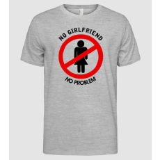 Pólómánia Nincs csaj, nincs baj - Férfi Alap póló